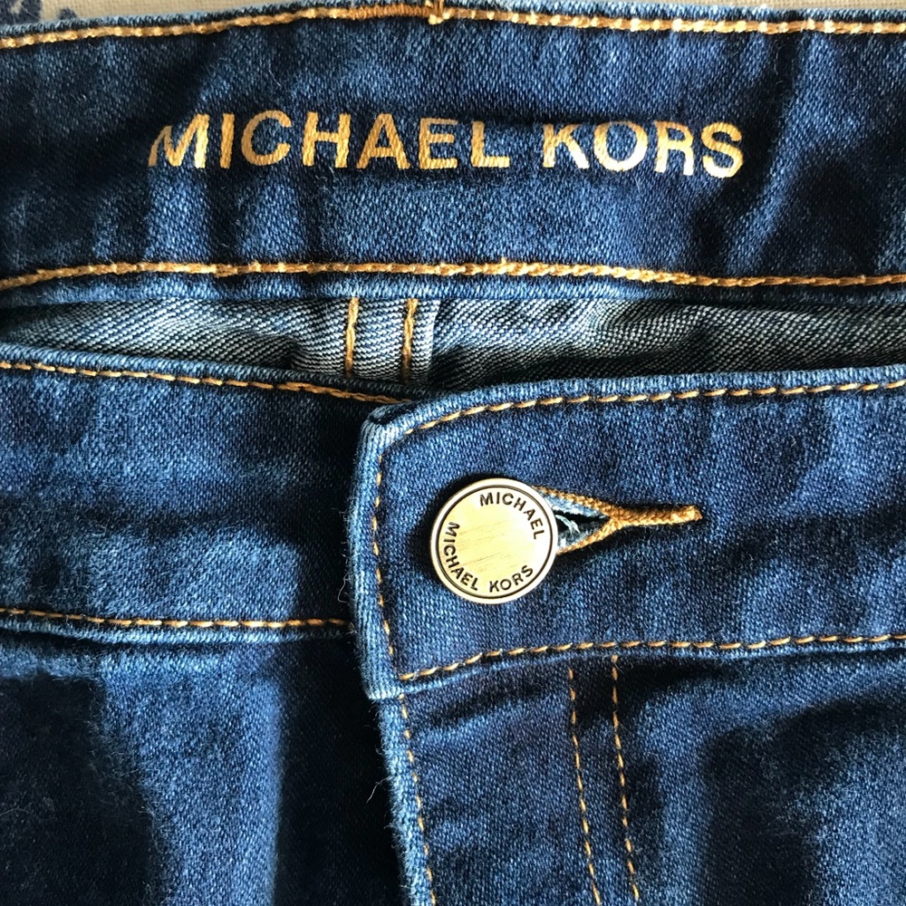 Michael Kors Skinny Dark Wash Jeans
